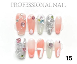 Link 0 number(0-100) Handmade nails