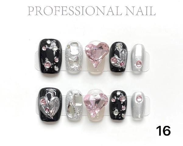 Link 0 number(0-100) Handmade nails