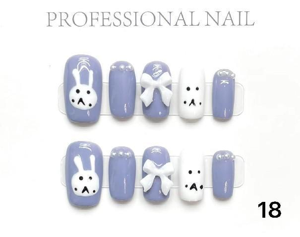 Link 0 number(0-100) Handmade nails