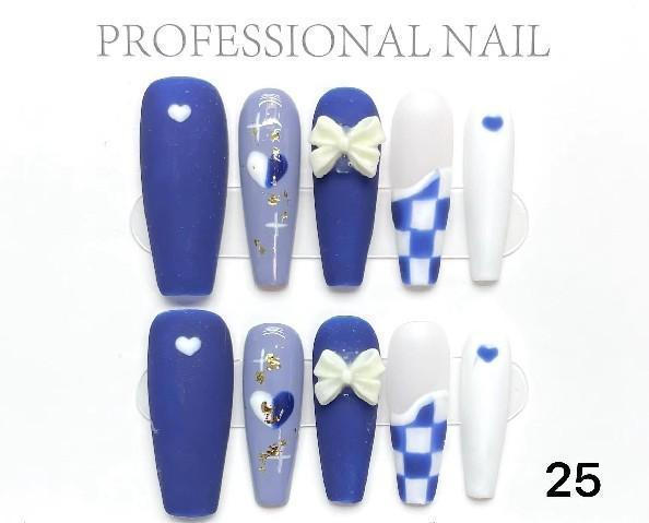 Link 0 number(0-100) Handmade nails