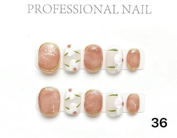 Link 0 number(0-100) Handmade nails