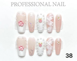 Link 0 number(0-100) Handmade nails