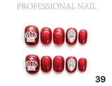 Link 0 number(0-100) Handmade nails