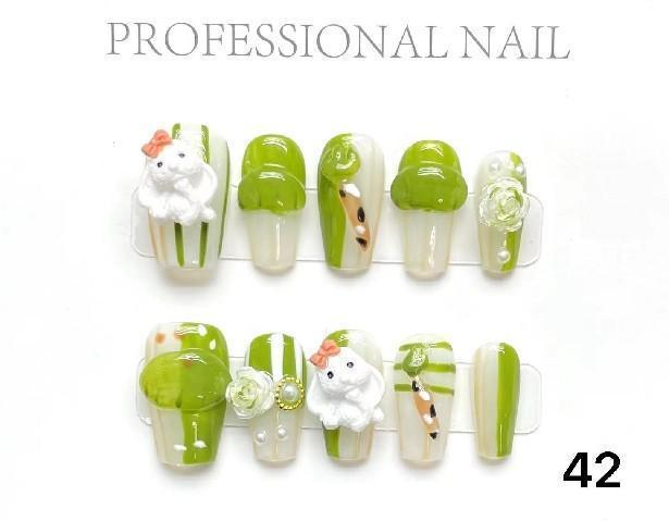 Link 0 number(0-100) Handmade nails