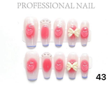 Link 0 number(0-100) Handmade nails