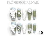 Link 0 number(0-100) Handmade nails