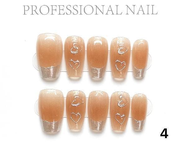 Link 0 number(0-100) Handmade nails