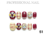 Link 0 number(0-100) Handmade nails