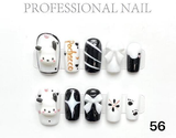 Link 0 number(0-100) Handmade nails