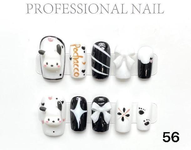 Link 0 number(0-100) Handmade nails