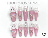 Link 0 number(0-100) Handmade nails