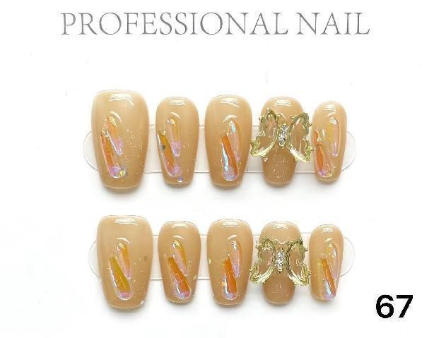 Link 0 number(0-100) Handmade nails