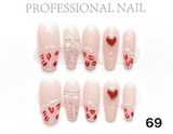 Link 0 number(0-100) Handmade nails