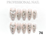 Link 0 number(0-100) Handmade nails