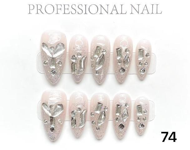 Link 0 number(0-100) Handmade nails