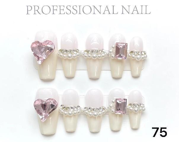 Link 0 number(0-100) Handmade nails