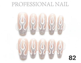 Link 0 number(0-100) Handmade nails