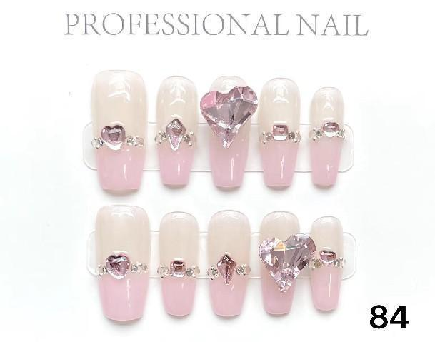 Link 0 number(0-100) Handmade nails