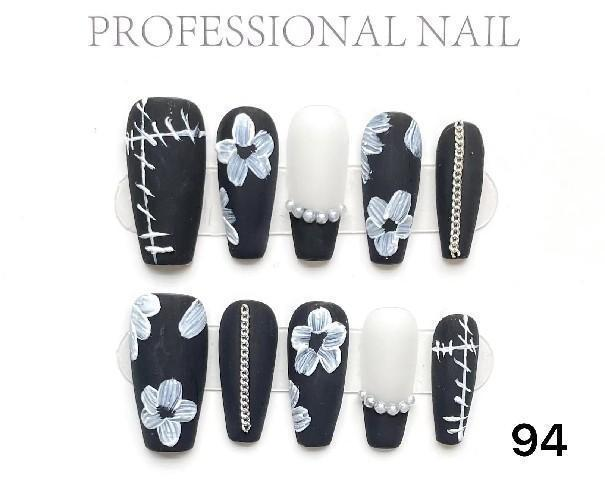 Link 0 number(0-100) Handmade nails