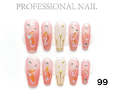 Link 0 number(0-100) Handmade nails