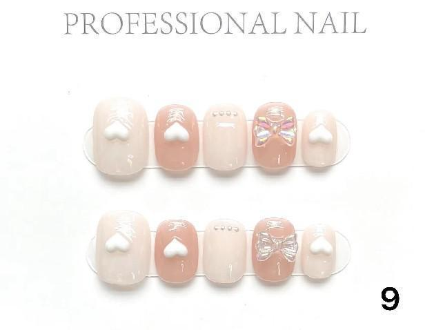 Link 0 number(0-100) Handmade nails