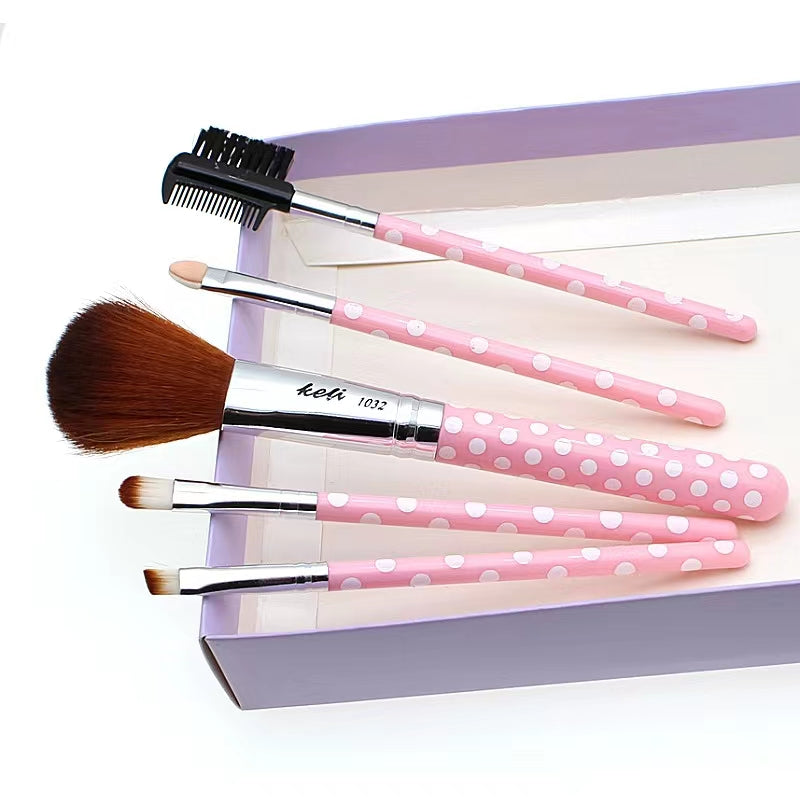 Makeup Brush Set (5 pieces)  Beauty Tools