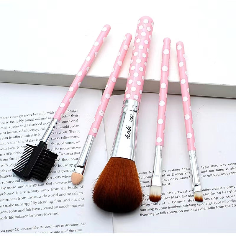 Makeup Brush Set (5 pieces)  Beauty Tools