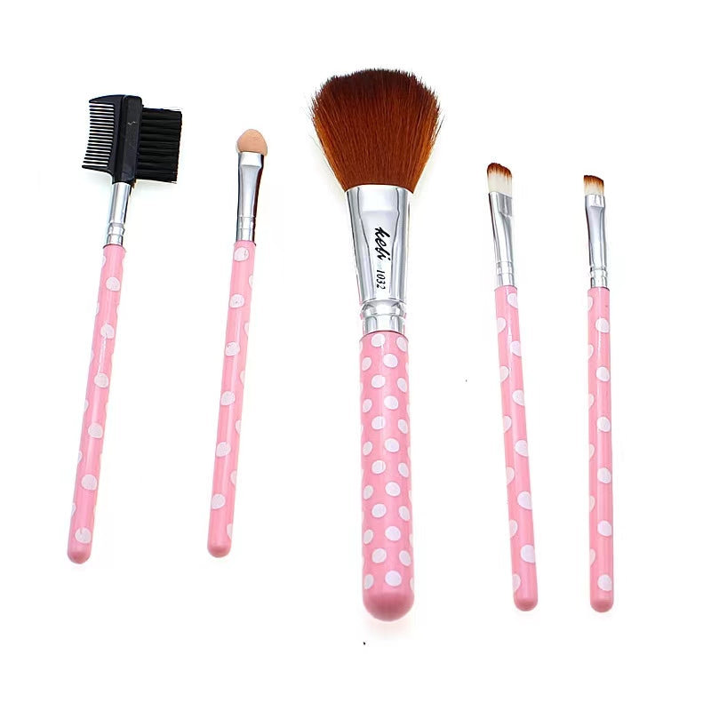 Makeup Brush Set (5 pieces)  Beauty Tools