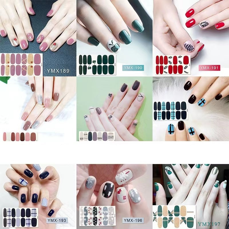 10 pieces of nail sticker ,color can be selected