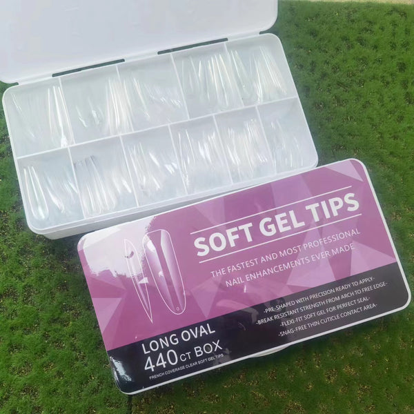 SOFT GEL TIPS 440PCS/BOX  Fakenails