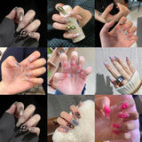 New Arrival In TJ's Tik Tok Live Fake Nail (Press on nails) 24 Pcs/Box N1-N99