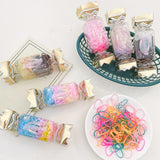 Candy Hair rope colour Hair band 100PCS Hair band in one box,Random color